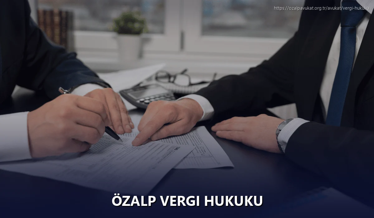 Özalp Vergi Hukuku